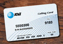 AT&T Calling Card