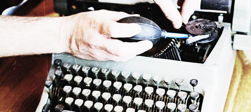 Typewriters repair