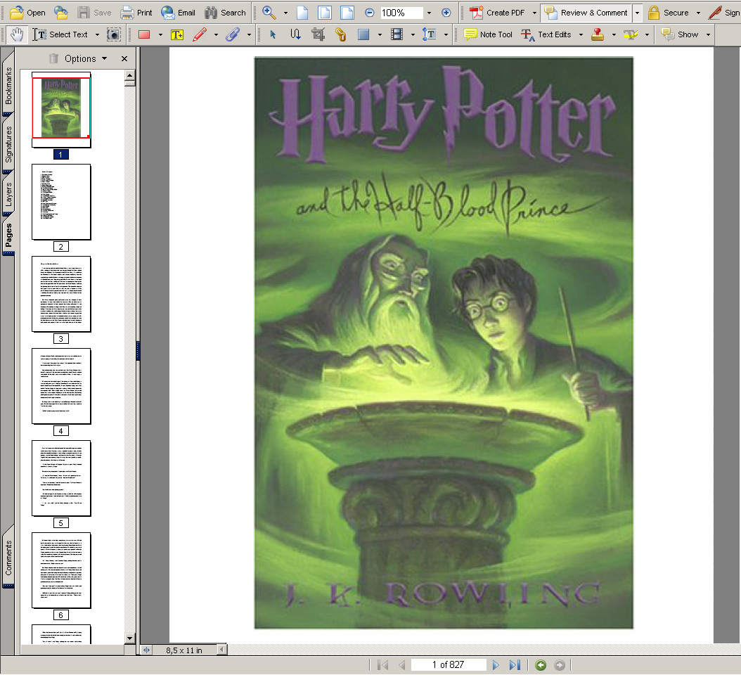 Harry Potter 6 als eBook