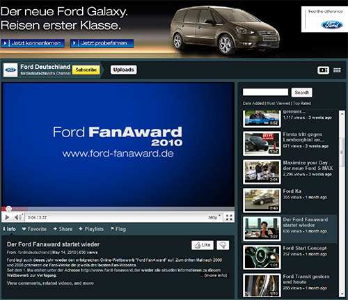 Ford FanAward Video