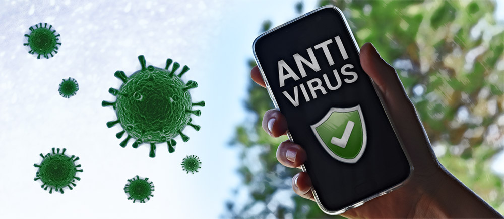 Virus scanner smartphone