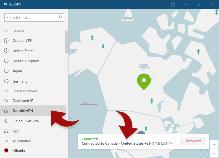 NordVPN DoubleVPN