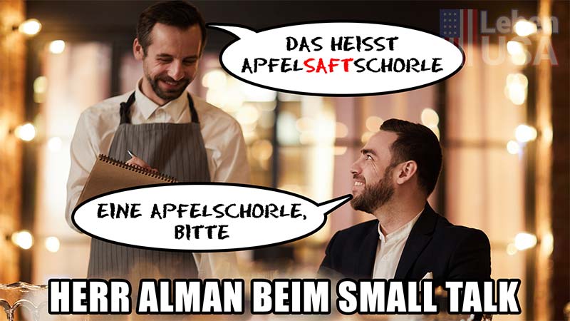 Die Almans beim Small-Talk